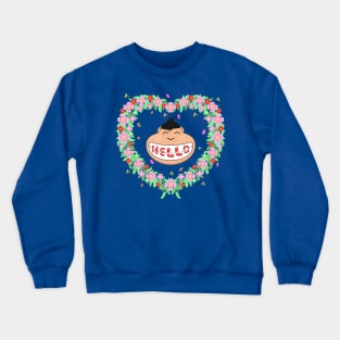 flowers for mothers day Crewneck Sweatshirt